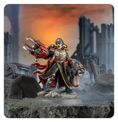 Игровой набор Warhammer 40000 - ASTRA MILITARUM - COMMISSAR YARRICK детальное изображение Имперская Гвардия Армии Империума