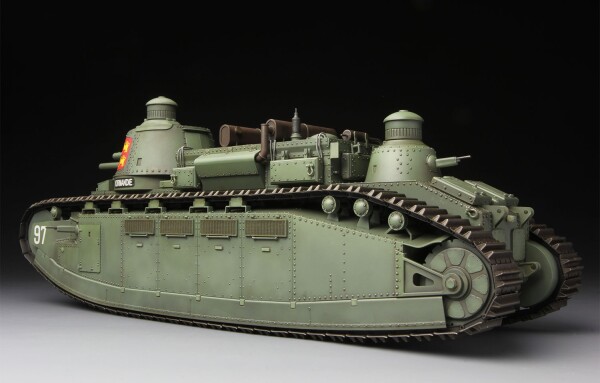 Збірна модель 1/35 Французький надважкий танк CHAR 2C Meng TS-009 детальное изображение Бронетехника 1/35 Бронетехника