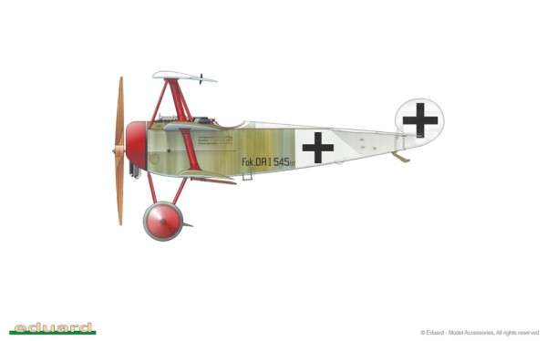 Збірна модель 1/72 Триплан Fokker Dr.I Eduard 7039 детальное изображение Самолеты 1/72 Самолеты