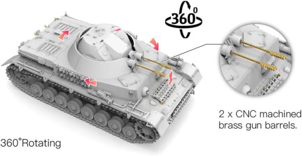 Збірна модель1/35 німецький танк KUGELBITZ FLAK PANZER IV Border Model BT-039 детальное изображение Бронетехника 1/35 Бронетехника