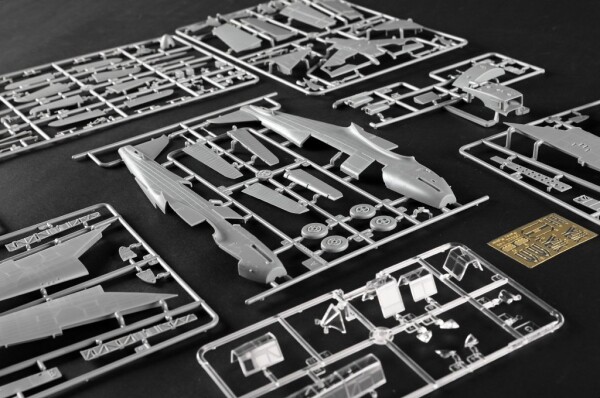 Збірна модель 1/48 Британський палубний винищувач Fairey Fulmar Mk.II Trumpeter 05823 детальное изображение Самолеты 1/48 Самолеты