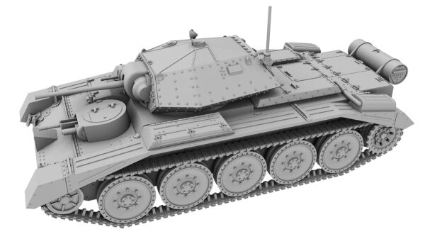 Збірна модель Crusader Mk.I - British Cruiser Tank Mk. VI детальное изображение Бронетехника 1/72 Бронетехника