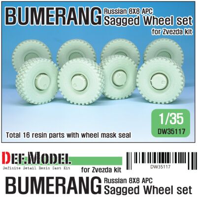 VPK-7829 Bumerang APC Sagged wheel set детальное изображение Смоляные колёса Афтермаркет