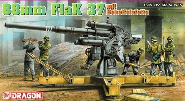 8.8cm FlaK 37 mit Behelfslafette  детальное изображение Артиллерия 1/35 Артиллерия