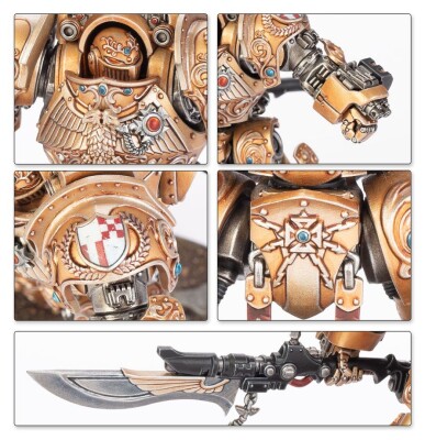 Игровой набор Warhammer 40000 - COMBAT PATROL - ADEPTUS CUSTODES детальное изображение Адептус Кустодес Армии Империума