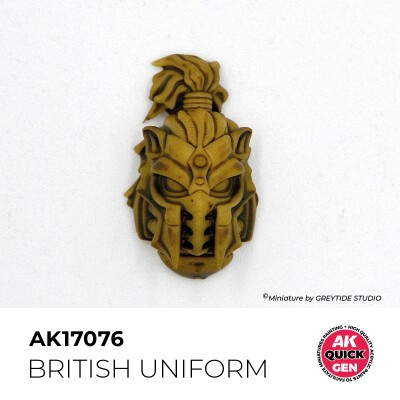 Акрилова фарба BRITISH UNIFORM / Британська уніформа (військовий) QUICK GEN COLOR AK-interactive AK 17076 детальное изображение Акриловые краски Краски