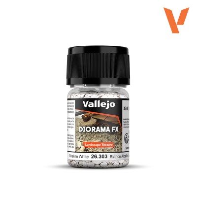 Texture Alkaline White 2-5 mm (Alkaline White) Vallejo 26303 детальное изображение Материалы для создания Диорамы