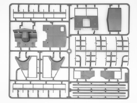 Сборная модель 1/35 AHN &quot;Gulaschkanone&quot;— немецкая мобильная полевая кухня ICM35415 детальное изображение Автомобили 1/35 Автомобили