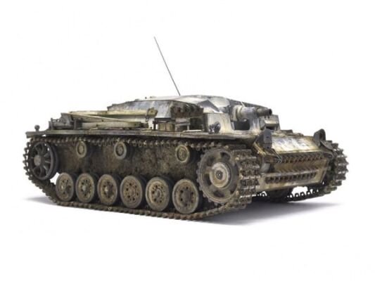 Сборная модель 1/35 Немецкий танк STURMGESCHUTZ III AUSF.B Тамия 35281 детальное изображение Бронетехника 1/35 Бронетехника