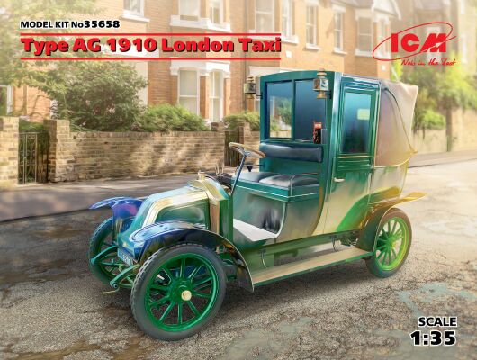 Type AG 1910 , London Taxi детальное изображение Автомобили 1/35 Автомобили