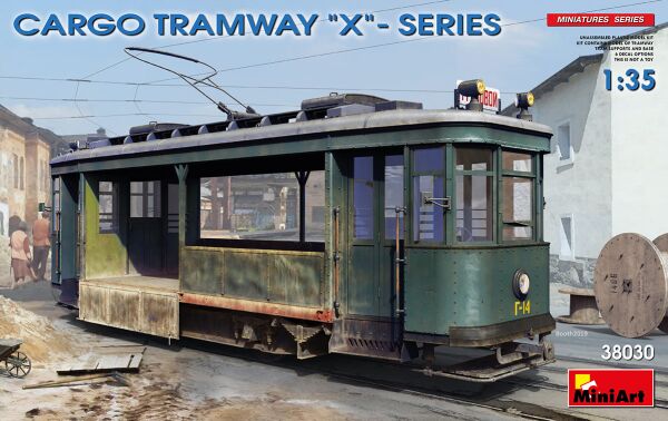 Scale model 1/35 Freight tram series “X” MiniArt 38030 детальное изображение Автомобили 1/35 Автомобили