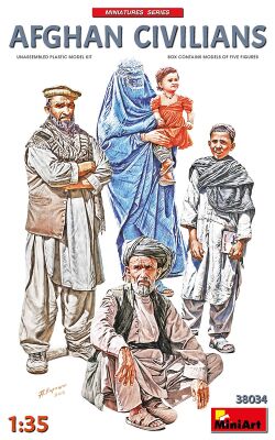 Афганские Гражданские детальное изображение Фигуры 1/35 Фигуры