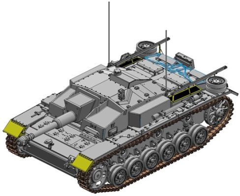 10.5cm StuH.42 Ausf.E/F - Smart Kit детальное изображение Бронетехника 1/35 Бронетехника