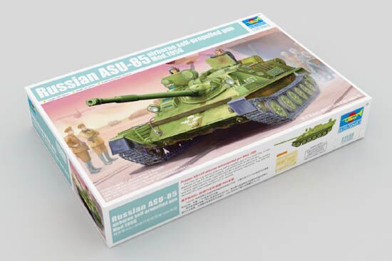 ASU-85 airborne self-propelled gun Mod.1956 детальное изображение Артиллерия 1/35 Артиллерия