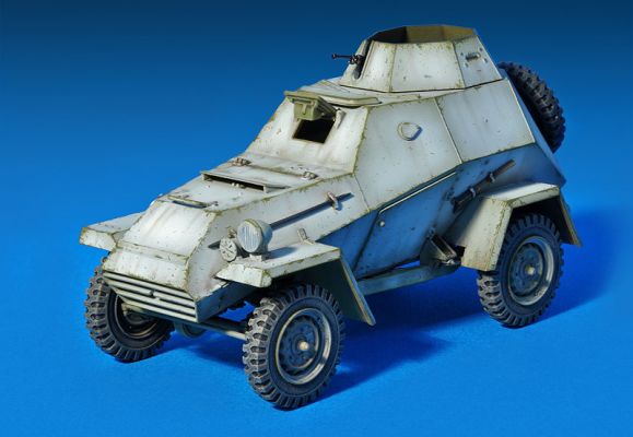 BA-64(r) armored car with a crew детальное изображение Автомобили 1/35 Автомобили