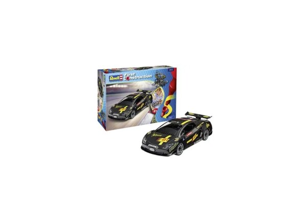 Модель швидкого складання Racing Car, Black Revell First Constructii Revell 00923 детальное изображение Автомобили Конструкторы