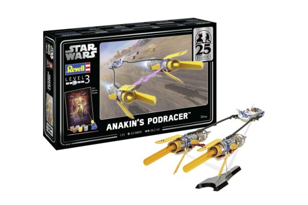 Стартовий набір 1/31 Anakin's Podracer - 25 Years Of The Phantom Menace Revell 05639 детальное изображение Star Wars Космос