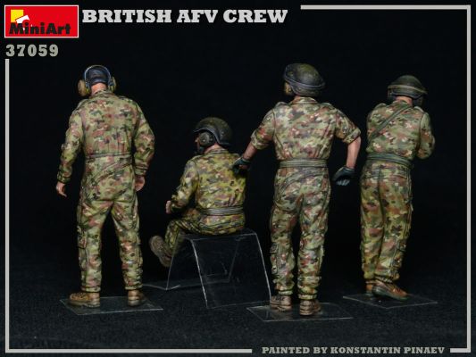 BRITISH AFV CREW детальное изображение Фигуры 1/35 Фигуры
