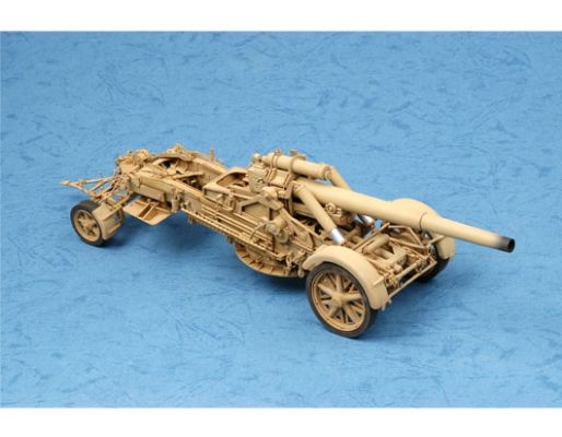 Scale model 1/35 German 21 cm Morser 18 Heavy Artillery Trumpeter 02314 детальное изображение Артиллерия 1/35 Артиллерия