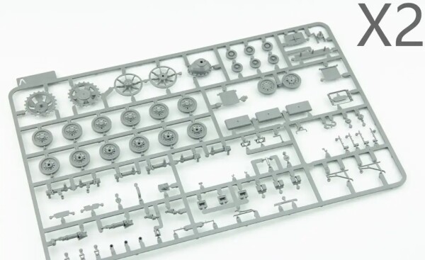 Сборная модель 1/35 Немецкая САУ StuH 42/StuG III Ausf.G поздний (2 к 1) Таком 8006 детальное изображение Бронетехника 1/35 Бронетехника