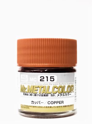 Mr. Metal Color Copper metallic / Нитрокраска-металлик медного цвета детальное изображение Металлики и металлайзеры Модельная химия