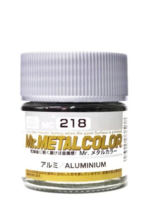 Mr. Metal Color Aluminium metallic / Aircraft-grade aluminum metallic nitro paint детальное изображение Металлики и металлайзеры Модельная химия