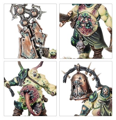 MAGGOTKIN OF NURGLE BATTLEFORCE: SHUDDERBLIGHT CYST детальное изображение Нурглиты  Хаос