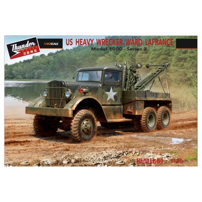 Збірна модель 1/35 Американський важкий евакуатор Ward LaFrance M1000 серії 2 Thunder Model 35010 детальное изображение Автомобили 1/35 Автомобили