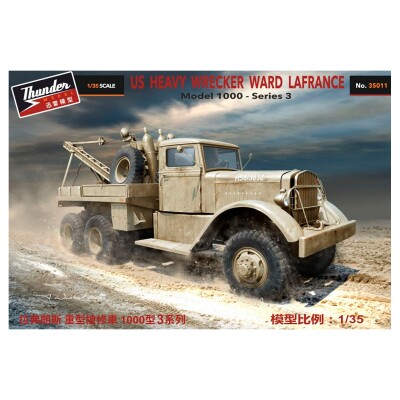 Збірна модель 1/35 Американський важкий евакуатор Ward LaFrance M1000 (серія 3) Thunder Model 35011 детальное изображение Автомобили 1/35 Автомобили