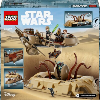 Конструктор LEGO Star Wars™ Пустынный скиф и яма Сарлакка 75396 детальное изображение Star Wars Lego