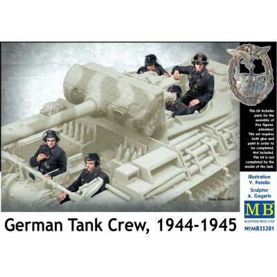 Немецкие танкисты, 1944-1945 гг. детальное изображение Фигуры 1/35 Фигуры