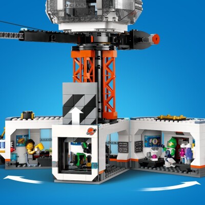 Конструктор LEGO City Космічна база й стартовий майданчик для ракети 60434 детальное изображение City Lego