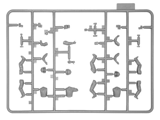 Сборная модель 1/48 Вертолет UH-60A Черный Ястреб с экипажем ICM 48364 детальное изображение Вертолеты 1/48 Вертолеты