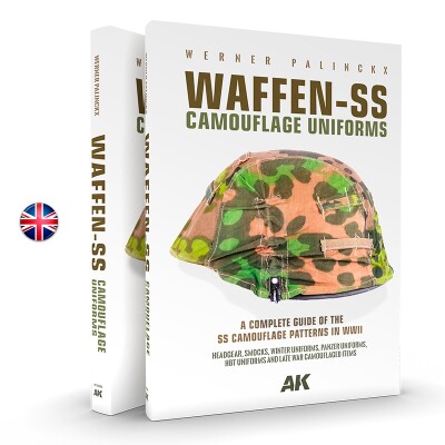 Книга Waffen-SS Camouflage Uniforms by Werner Palinckx AK-Interactive 130008 детальное изображение Обучающая литература Книги