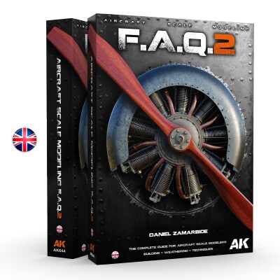 Книга F.A.Q. 2 Масштабне моделювання літаків від Daniel Zamarbid's AK-Interactive 644 детальное изображение Обучающая литература Книги