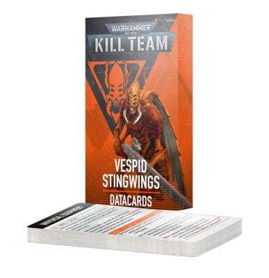 KILL TEAM DATACARDS:VESPID STINGWINGS (ENG) детальное изображение Kill Team WARHAMMER 40,000