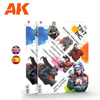 TINT INC. ISSUE 04 (ENG/SPA) AK-interactive AK536 детальное изображение Журналы Литература