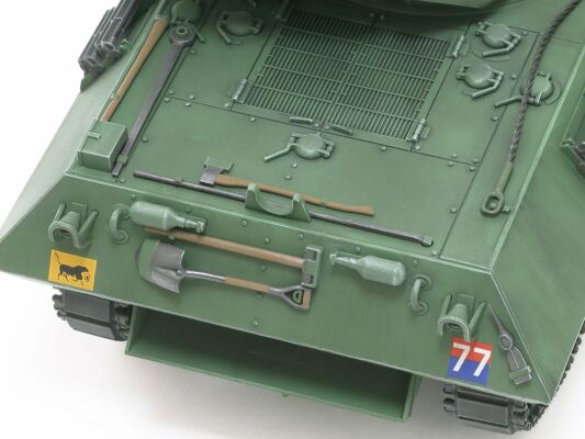 Сборная модель 1/35 Танк M10 II ACHILLES Тамия 35366 детальное изображение Бронетехника 1/35 Бронетехника