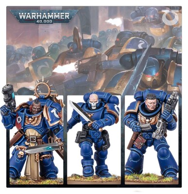 Ігровий набір Warhammer 40000 - COMBAT PATROL - ULTRAMARINES детальное изображение Ультрамарины Космические Десантники