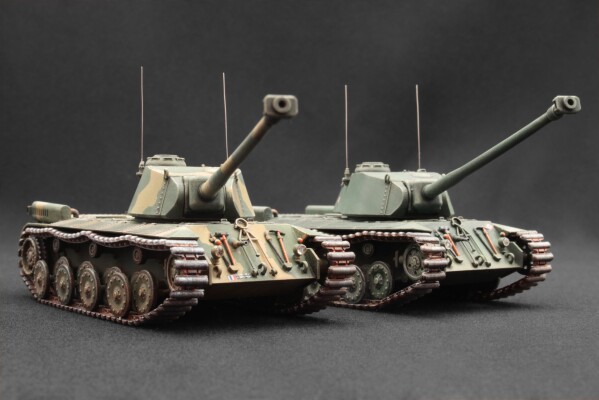 Збірна модель 1/72 Французький важкий танк FCM 50t ScaleX SM-72001 детальное изображение Бронетехника 1/72 Бронетехника
