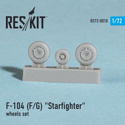 F-104 (F/G) &quot;Starfighter&quot; wheels set (1/72) детальное изображение Смоляные колёса Афтермаркет