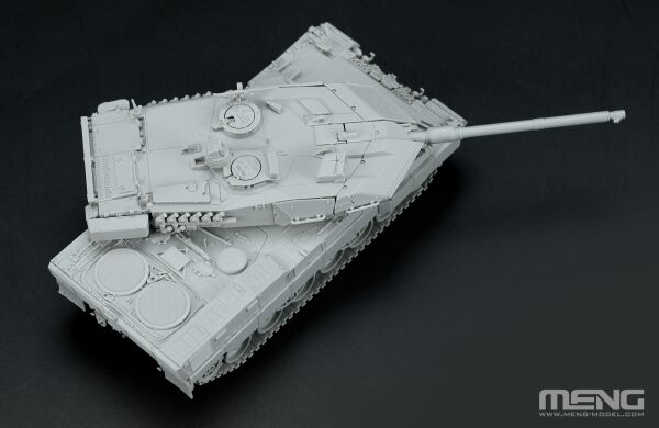 Сборная модель 1/72  немецкий танк Леопард 2А7 Менг 72-002 детальное изображение Бронетехника 1/72 Бронетехника