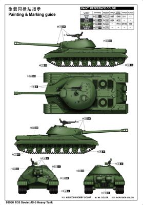 Soviet JS-5 Heavy Tank детальное изображение Бронетехника 1/35 Бронетехника