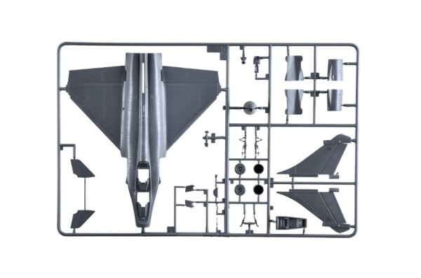 Сборная модель 1/72 Самолет Dassault Rafale B Italeri 90092 детальное изображение Самолеты 1/72 Самолеты