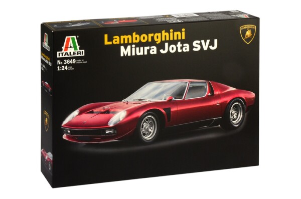 Збірна модель 1/24 Автомобіль Lamborghini Miura JOTA SVJ Italeri 3649 детальное изображение Автомобили 1/24 Автомобили