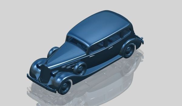 Packard Twelve (Model 1936) with Passengers WWII Soviet Leader’s Car + 5 figures детальное изображение Автомобили 1/35 Автомобили