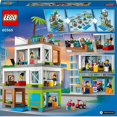 Конструктор LEGO City Многоквартирный дом 60365 детальное изображение City Lego