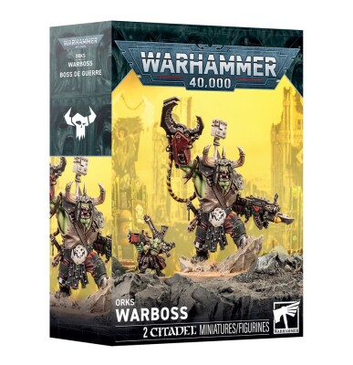 Игровой набор Warhammer 40000 - ORKS: WARBOSS детальное изображение Орки Армии Ксеносов
