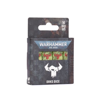 Ігрові куби Warhammer 40000 - ORKS DICE детальное изображение Кубы WARHAMMER 40,000