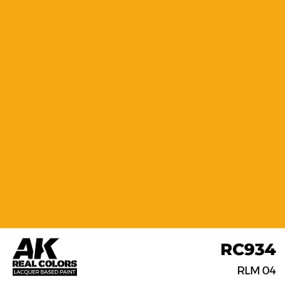 Акрилова фарба на спиртовій основі RLM 04 AK-interactive RC934 детальное изображение Real Colors Краски